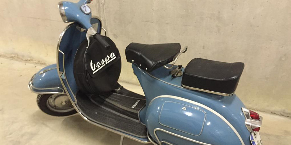 Vespa-Roller-Titel